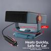 12V 150W Portable Car Heater Fan with 360 Degree Rotation Designed to Quickly Defrost Windshield and Heat Vehicle Cabin