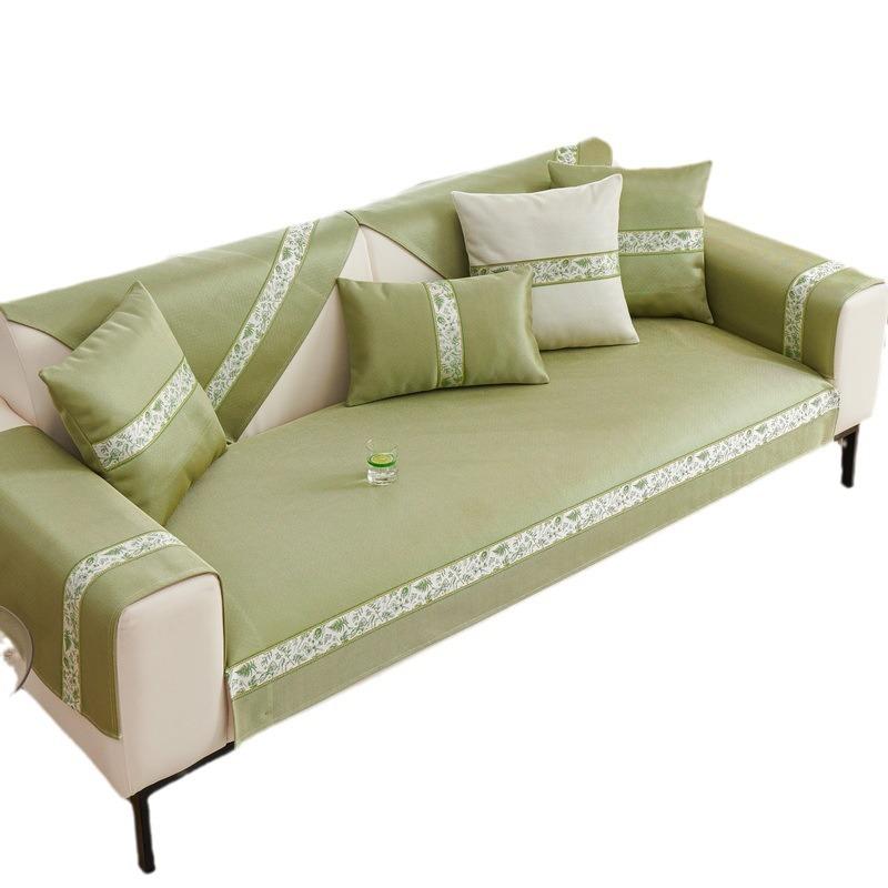 Cream Wind Sofa Cushion Summer Ice Silk Cool Cushion Mat New Non-Slip Cold Summer Leather Seat Cushion