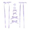 Stylish Butterfly Hair Ribbon Accessory Elegant Hairpin Fashion Hair Clip For Braids And Ponytails In Multiple Color