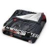 Jensen Ackles Flannel Blanket Winter Dean Winchester  Super Warm Throw Blanket for Children Couch Bed Novelty Bedspread