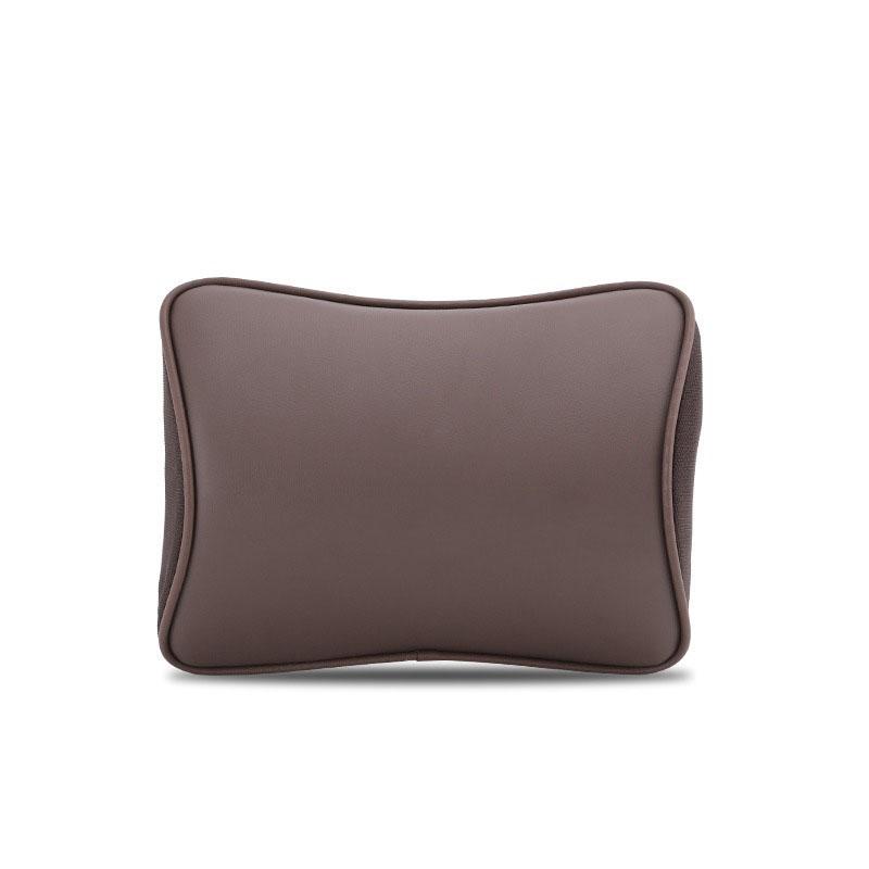 NAPPA Leather Car Neck Pillow For Tesla Model 3 Model Y Model X Auto Rear Seat Back Headrest Lumbar Supports Travel Cushion