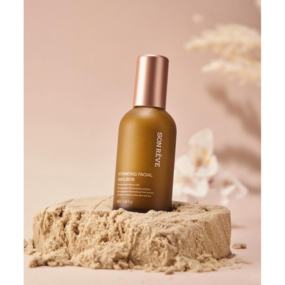 Sonreve Hydrating Facial Emulsion  Whitening Lotion   100ml FREE