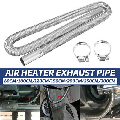 60cm-300cm Air Diesel Heater Parking Stainless Steel Exhaust Pipe Tube