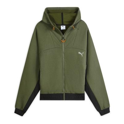 Puma Neko-San Crlt Logo Color Block Loose Casual Cat Ear Hooded Long Sleeve Jacket Unisex Jackets 635048-81