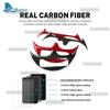 For Fiat 500/Abarth 595/695 2016 2017 2018      2024 Cup Holder Frame Real Soft Carbon Fiber Sticker LHD RHD
