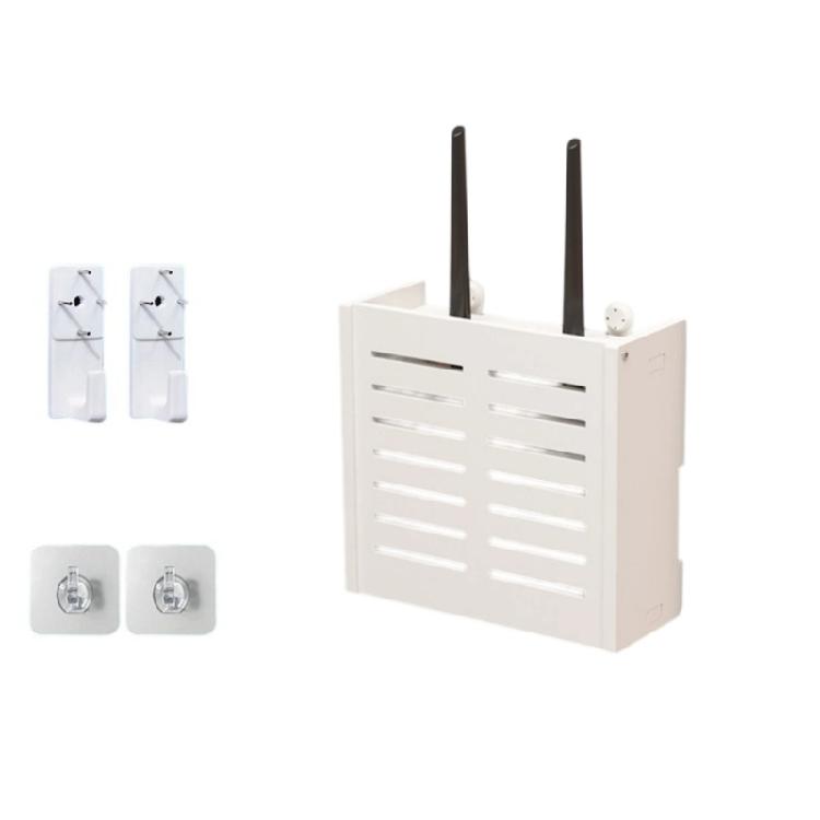 

Cover Networking Equipment Organizers Adhesive Wall Mount Design Modern Home Decorate