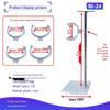 Adjustable Telescopic Cotton Doll Figure Display Stand
