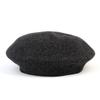 Universal Chemistry Wool Charcoal Overfit Beret Beret
