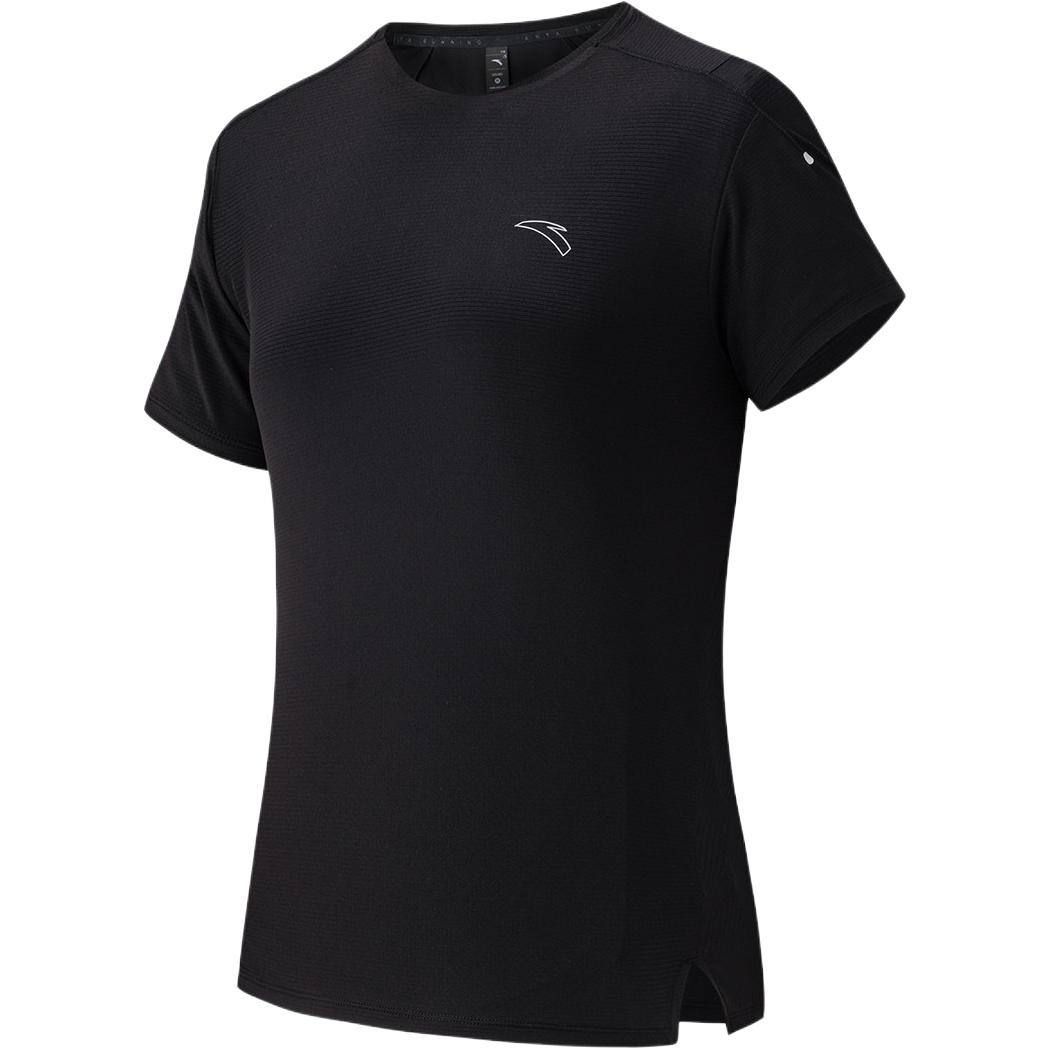 Anta Simple Solid Color Versatile Casual Short Sleeve T-Shirt Women tops 962625103-4 XS