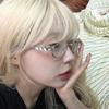 Diamond-Encrusted Oval Glasses Can Be Matched With Myopia Fashionable High-End Plain Decorative Flat Glasses Sunglasses