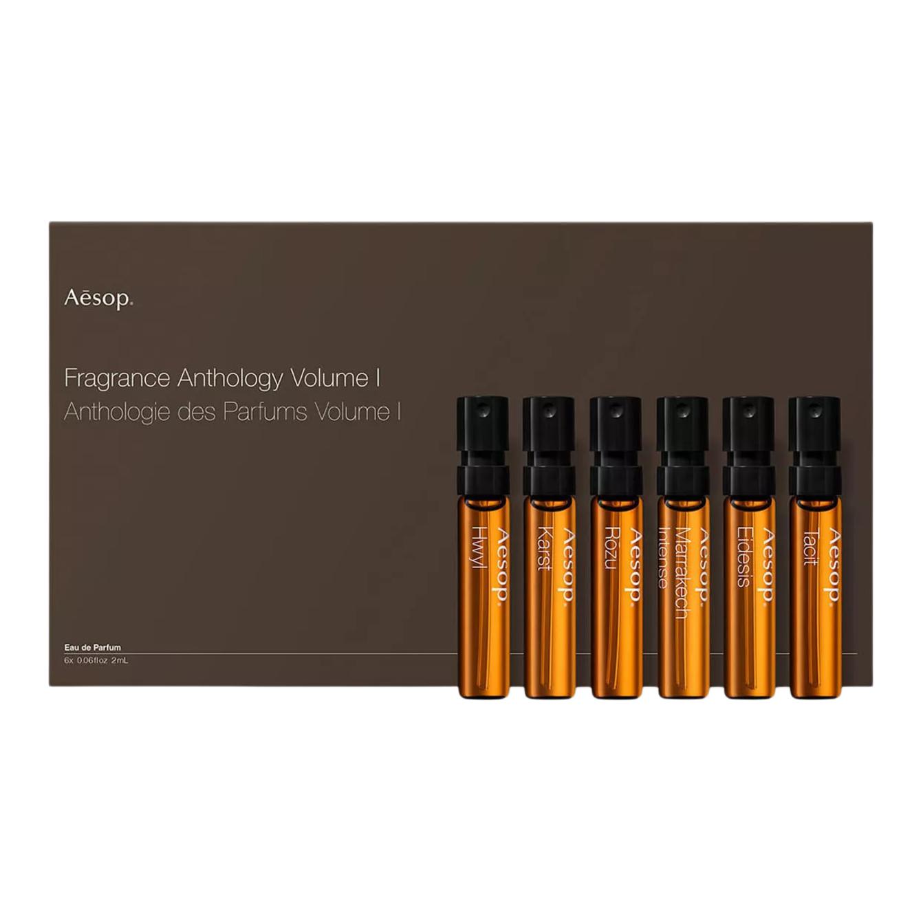 YISUO Celebrity Perfume Sample Set, Perfume Collection Chapter 1, Travel Pack Gift Boxes Eau De Parfum EDP Tacit Box Sample Perfume 6-Piece Set