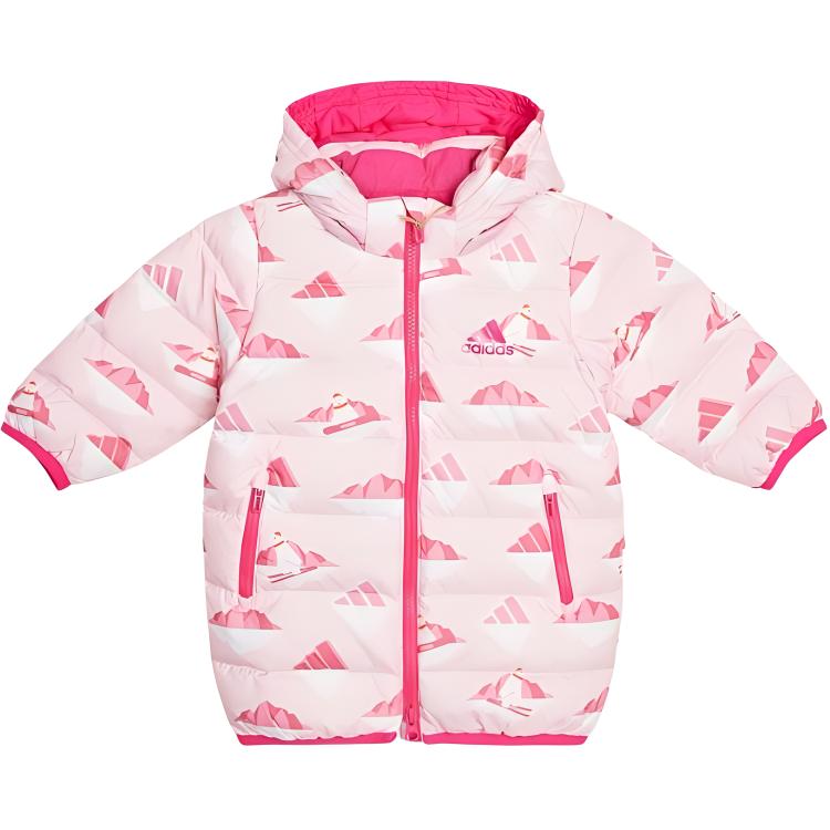 Adidas Down Jacket Kids Pink/Rose Red Infant And Toddler H38375 74
