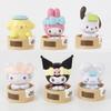 Adorable Sanrio Kuromi Bath Toy Model Figure Blind Box Collectible Set Pvc Material