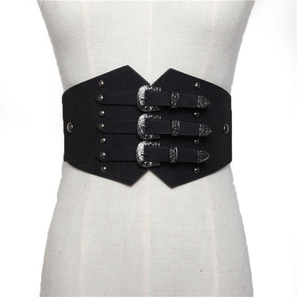For Girls Wide Side Dress Decoration Coat Decoration Waist Belts Korean Waist Strap Women Waistband
