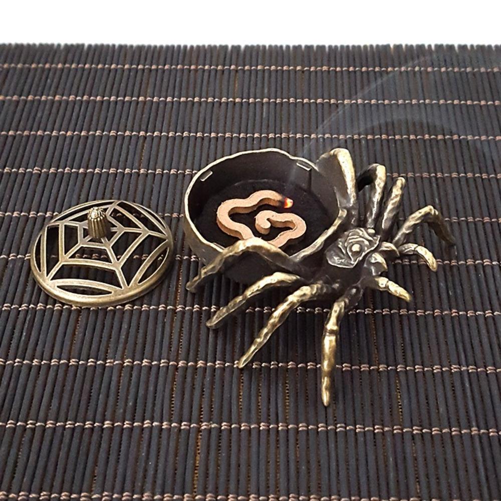 Metal Incense Holder Spider Type Aroma Furnace Durable Aromatherapy Stove Home Interior Decoration