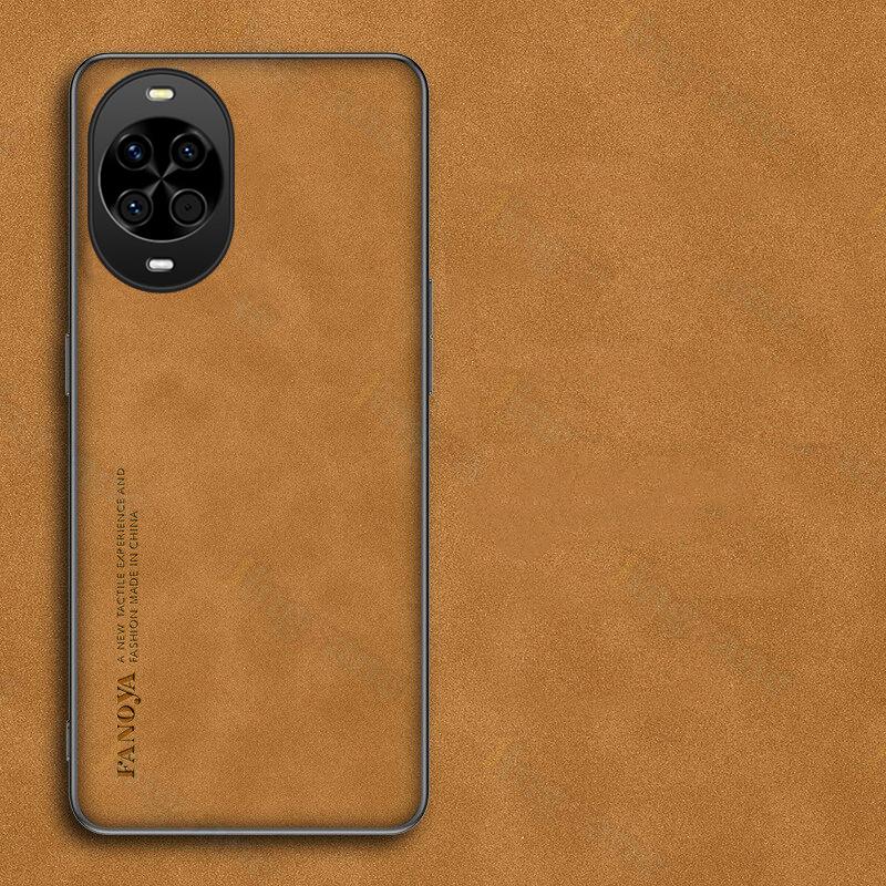 For Huawei Nova 14 Pro Case Frosted Soft Vintage Leather Anti Drop For Huawei Nova14 Pro Back Cover