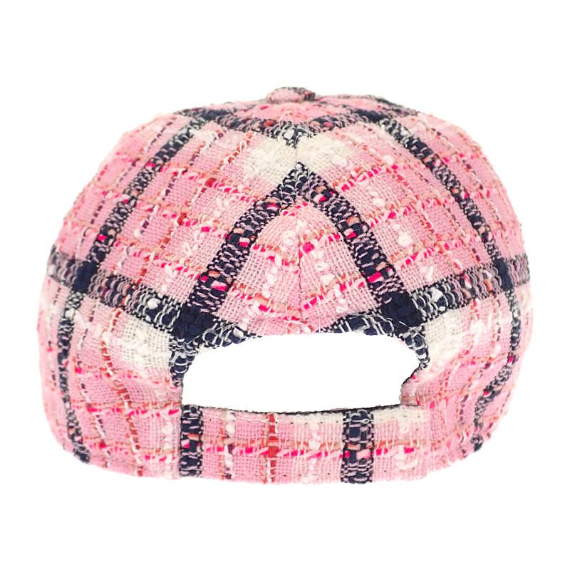 Chanel AAA008_B16357_NX209 Cap Pink Cotton Women