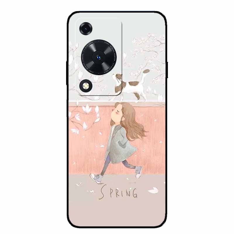 Funda For Huawei Nova Y72S Y63 Cases Black Silicone TPU Fashion Phone Case For Huawei NovaY63 63 Protective Soft Black Case Y72S