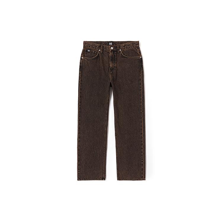 Lee Xline Jeans Men's Brown Moderate Straight Fit Pants LMB004051100031A05599