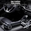Multifunctional Car Vacuum Cleaner Featuring Removable Battery For Emergency Use High Suction And Easy Type C Charging