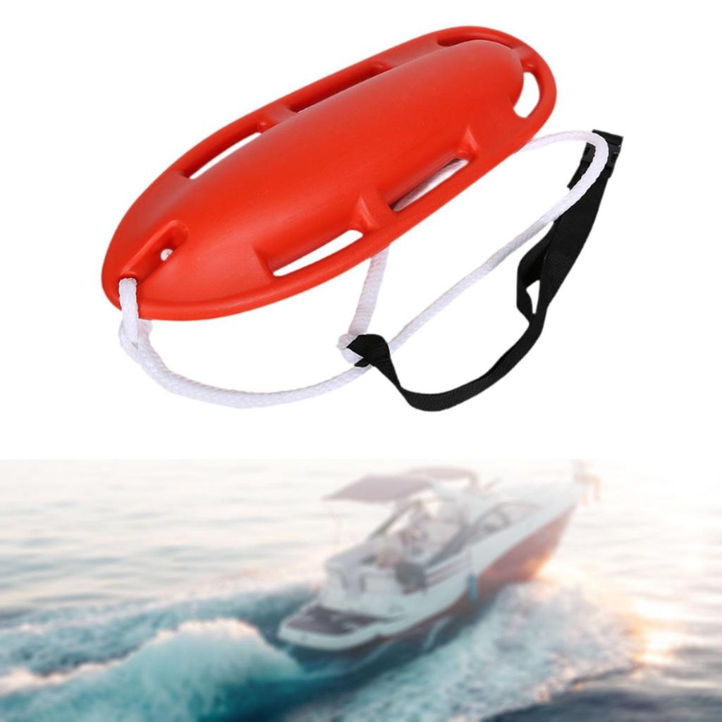 6 Handle Rescue Can Lifesaving Equipment Professional Open Water Swim Buoy Lifeguard Swimming Float for Kayaking Snorkeling