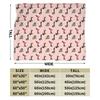 Dachshund Christmas Blanket Dogs Animal  Wool Throw Blanket Home Couch Printed Soft Warm Bedsprea