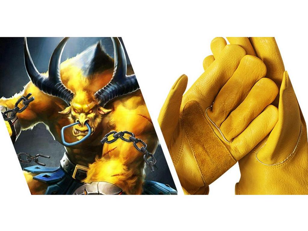 Grade BC Cowhide Motorcycle and Riding Gloves - Outdoor Sports, Electric Vehicle, Work Protection