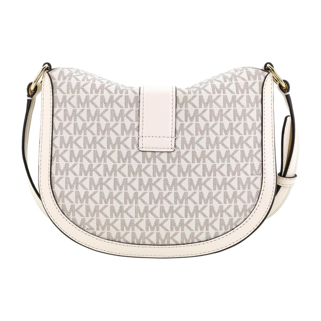 MICHAEL KORS Gabby Canvas Crossbody Bags Small Women's Cream White 35H3G5GC1B-LT CRM MULTI