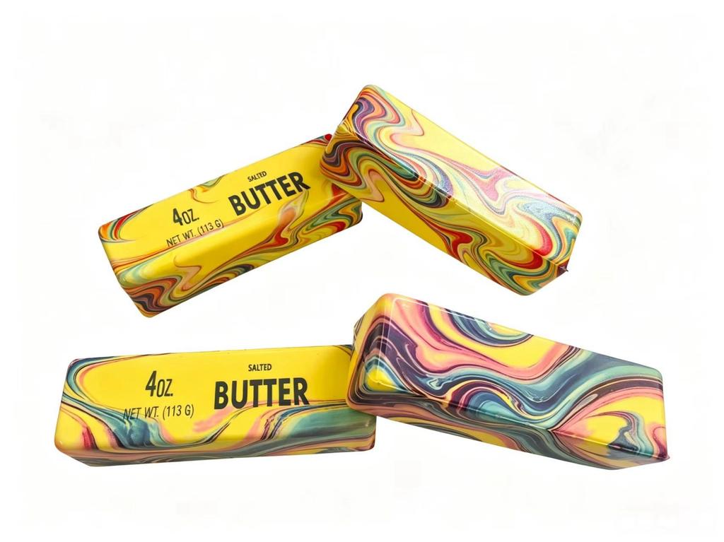 Butter Squishy Super Weich Lebensmittel Squishy Spielzeug Stressabbau Feucht Kneten Fidget Spielzeug Butterstange Schokolade Squish Spielzeug Autismus Geschenk