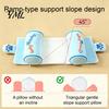 Adjustable Spacing Pillow Baby Head Shaping Pillow, Breathable Anti-Flat Crib with Portable Travel Air Rollers, Ergonomic Newborn Sleep Support