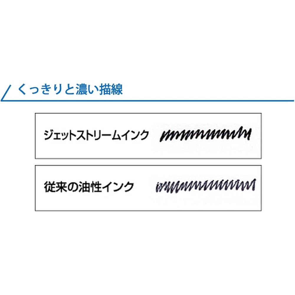 Mitsubishi Pencil, 2-color ballpoint pen, Jetstream, 10, 0.7, pink, easy to write, SXE230007.13