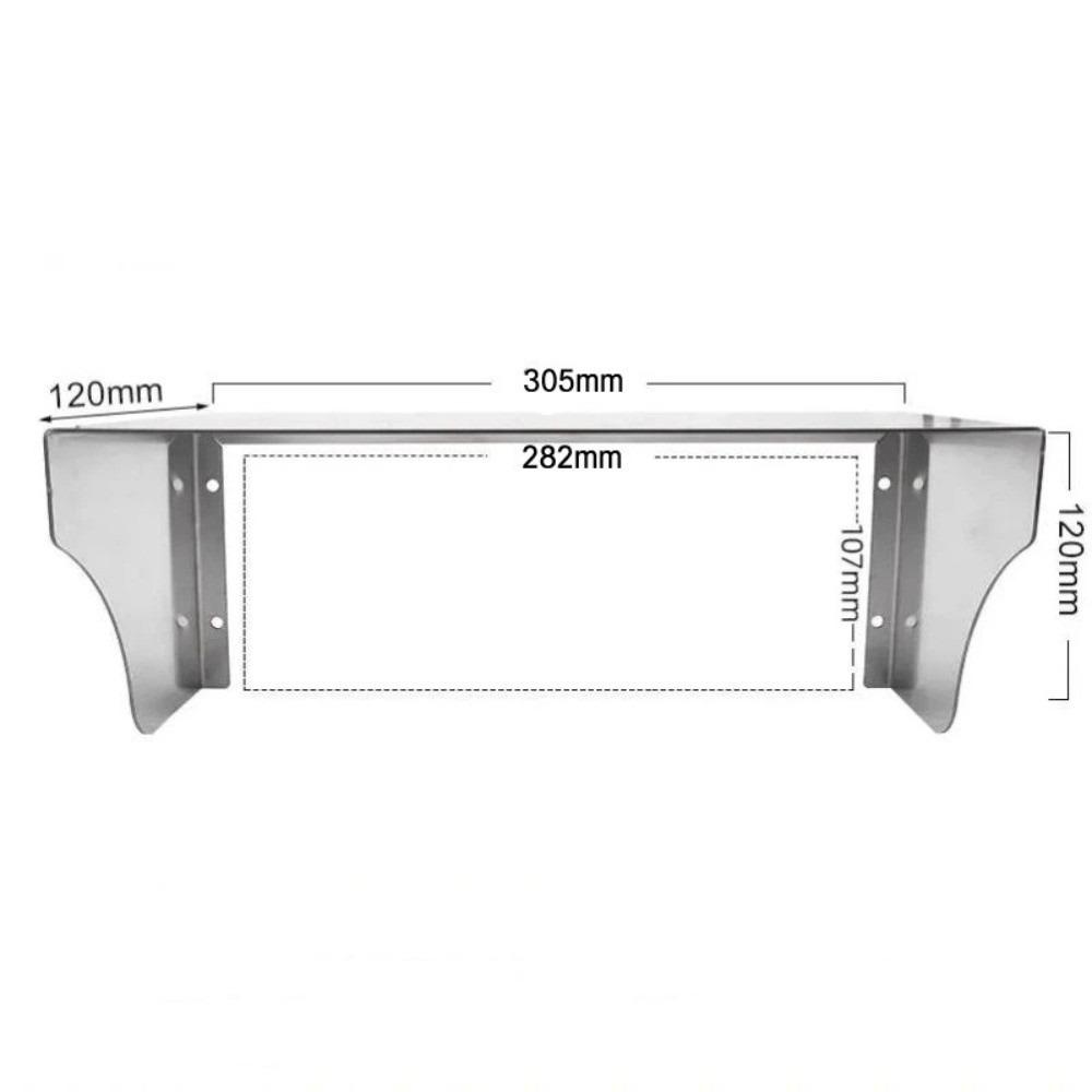 Stainless Steel Waterproof Socket Cover Rainproof Anti-collision Outdoor Switch Protection Socket Household Items