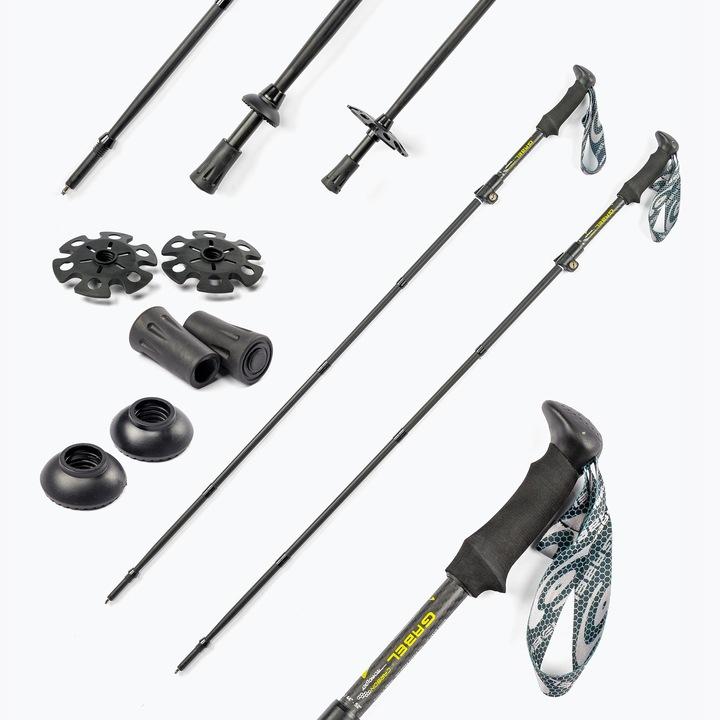 Kije Trekkingowe Gabel Xtr Carbon Ef Czarne 110-130 Cm