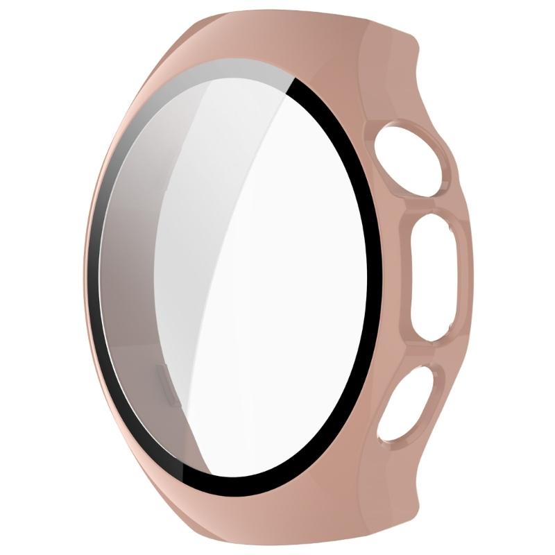 Screen Protector Film Case Shell with Tempered Glass Film for Watch 5 42mm Scratchproof Case Protective Cover