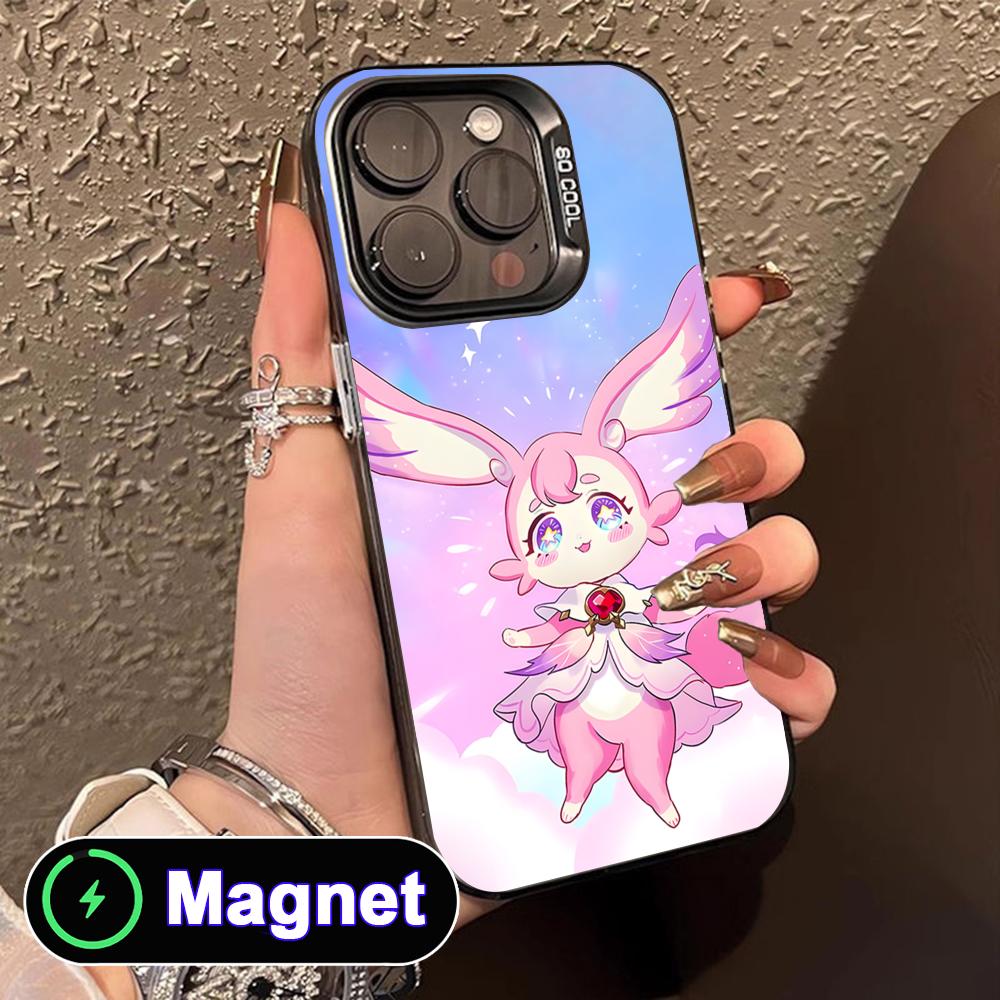 HSR Mem Translucent MagSafe Mobile Phone Case for iPhone 17 16 15 14 13 12 11 Air Pro Max Plus Colorful Cover