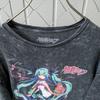 [USED] Hatsune Miku Graphic Print Anime T-Shirt VOCALOID Oversized