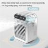 Mini Water-cooled Fan USB Charging Version Portable Fan Air Cooler Household Desktop Humidifying Air Conditioning Fan