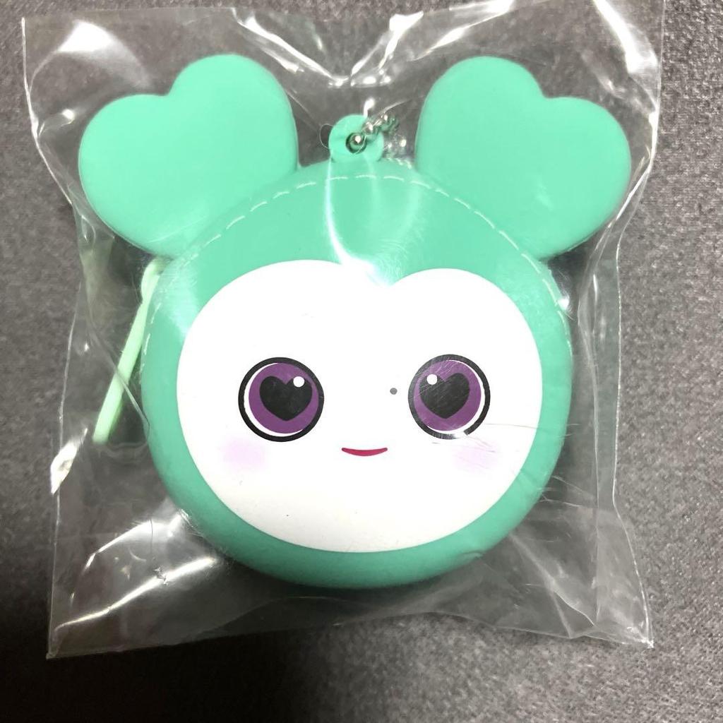 [USED] TWICE LOVELYS Silicone Mini Wallet GiGO Exclusive Miburi Mina