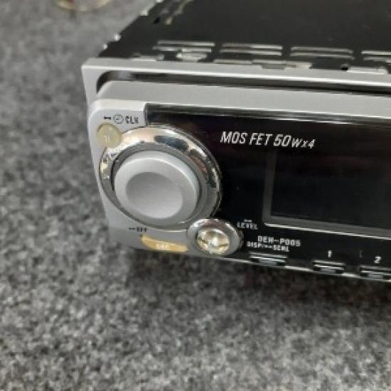 Used Carrozzeria DEH-P005 1-DIN CD Player, Vintage Classic Car Audio Stereo Unit