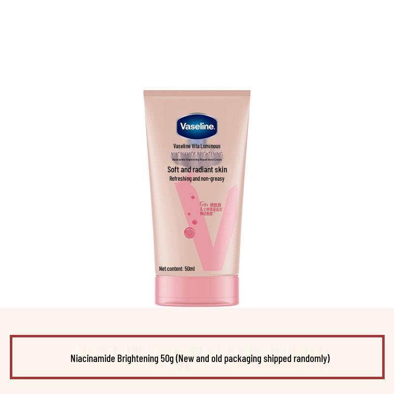 Vaseline Autumn/Winter Hand Cream with Niacinamide - Moisturizing, Nourishing, Brightening & Anti-Cracking Nail Care.
