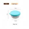 Reusable Sauce Cup with Macaron Lid - 304 Stainless Steel, 40/50/70ML, Portable Dipping or Seasoning Dish.