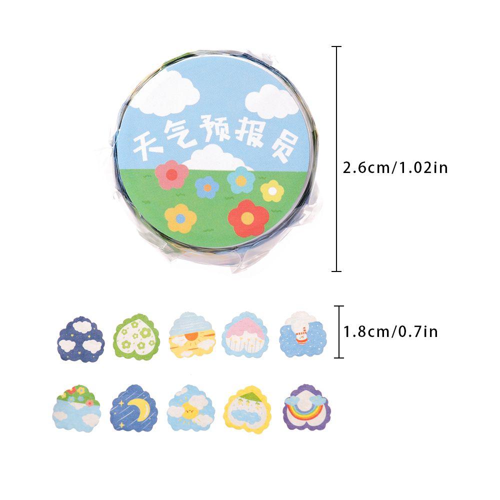 School Supplies Kawaii DIY Stationery Washi Tape Diary Label Sticky Paper Scrapbooking Sticker