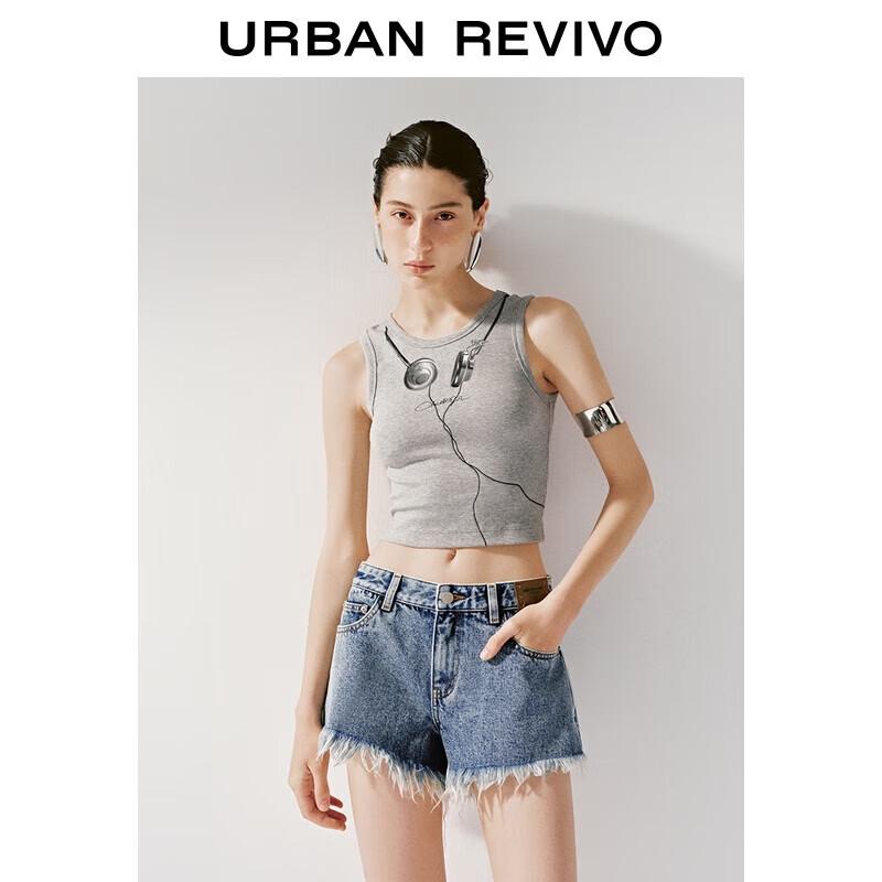 UR Women s Artistic Color-block Print Vest XS