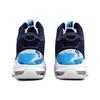 Stash X Anta Cushioning Slip Resistant And Abrasion Resistant Coverage High Top Basketball Shoes Men's White Blue Sneakers 91931110-8