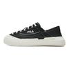 FILA MILANO Breathable Lightweight Low top Canvas Shoes Men's Black/Micro White F12M622309FBW