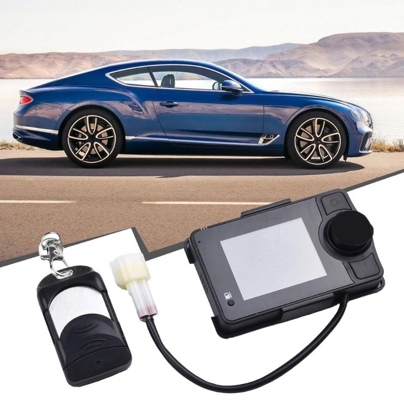 Wysokowydajny sterownik LCD podgrzewacza postojowego z pilotem do podgrzewaczy powietrza 12V 24V w samochodach ciężarowych Wyświetlacz temperatury
