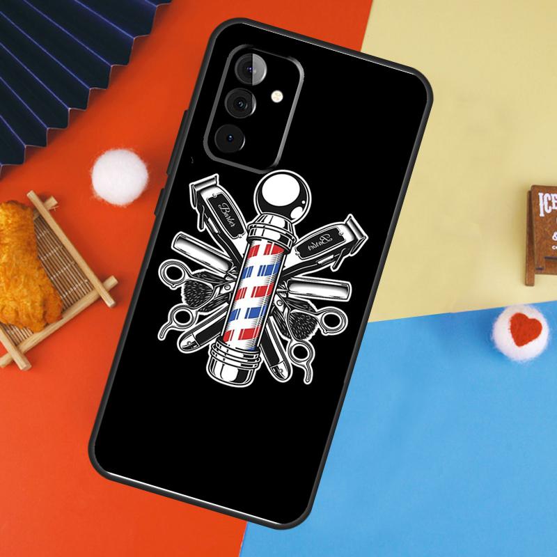 Hairdresser Barber Scissors Case For Samsung Galaxy A56 A36 A16 A06 A13 A33 A53 A52 A32 A12 A54 A34 A14 A15 A35 A55 A17