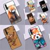 Red Panda For Huawei Nova 9 10 SE 12i 11i 8i 12s Y90 Y60 Y70 Y72 Y61 Y91 P20 P40 P30 Lite P60 Pro Case