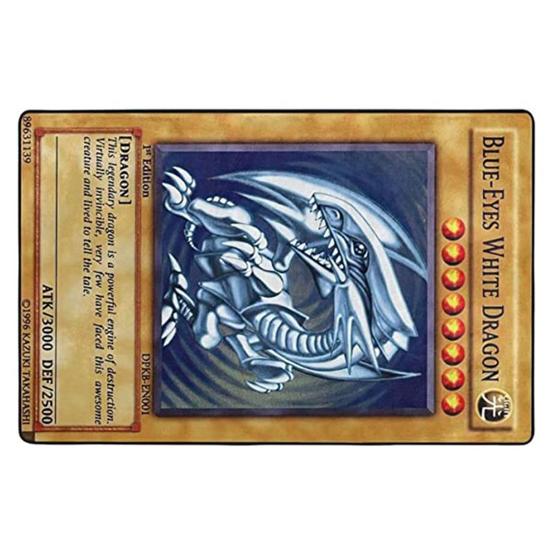 

Blue Eye White Dragon Carpet for Living Room Anti-slip Bedroom Bedside Sofa Table Area Rug Soft Large Floor Mat Home Decoration 40cm x 60cm