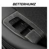 Betterhumz For Tesla Model 3 Highland 2024- Model Y Car Door Window Switch Lifter Cover Trim Sticker Interior Tuning Accessories